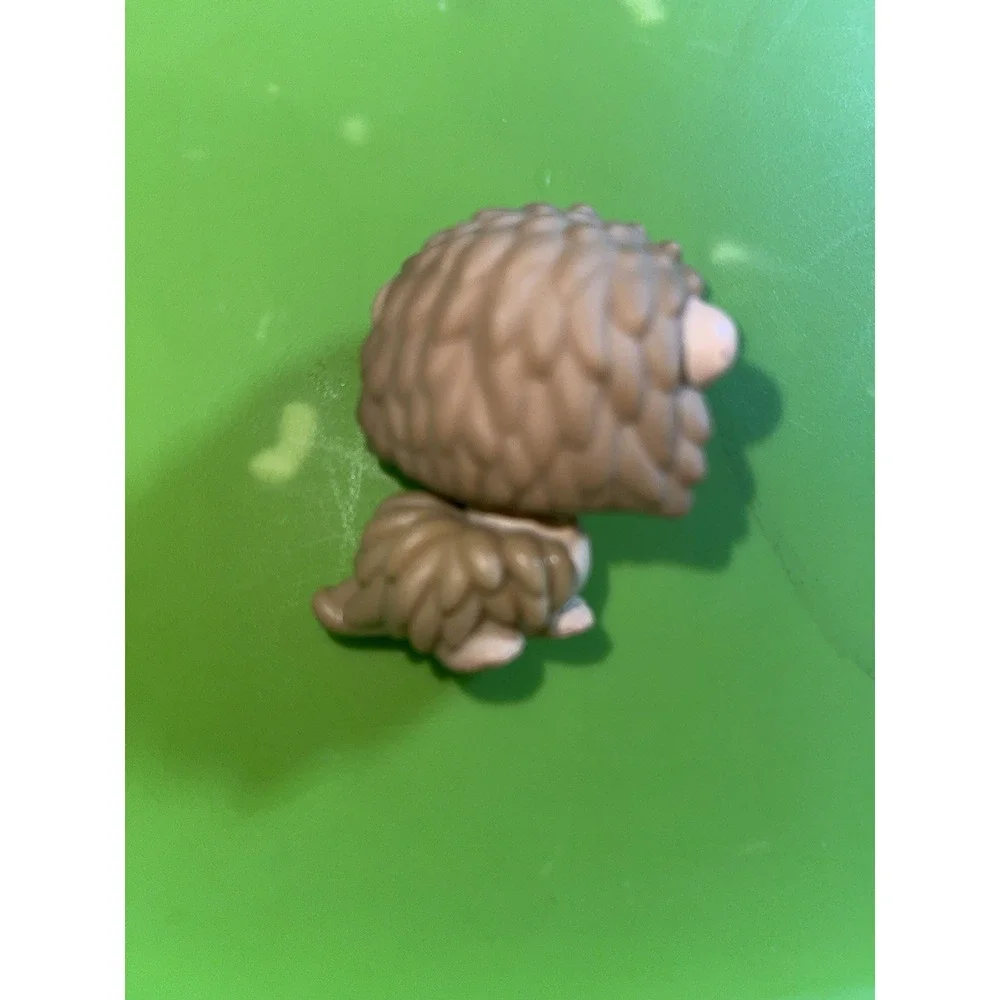 Authentic Littlest Pet Shop LPS Hedgehog Porcupine #485 w/ Green Eyes